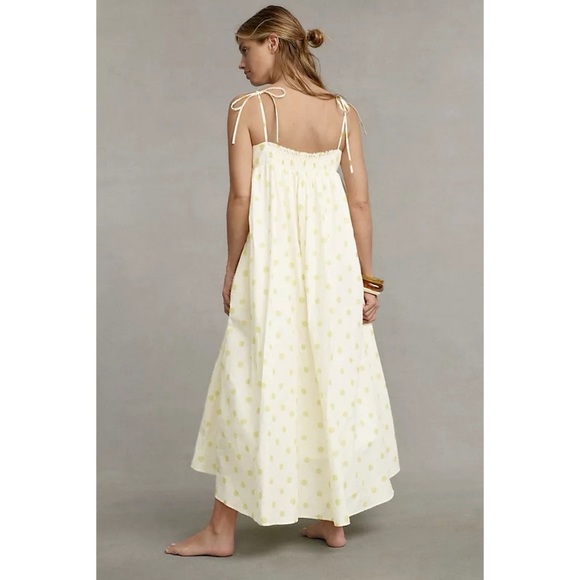 ✨SALE✨Anthropologie WHIT TWO Polka Dot Maxi dress ✨SALE✨ - Picture 2 of 13